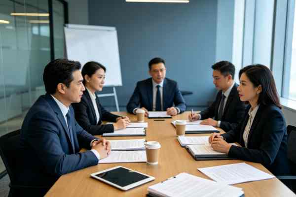 客户会谈